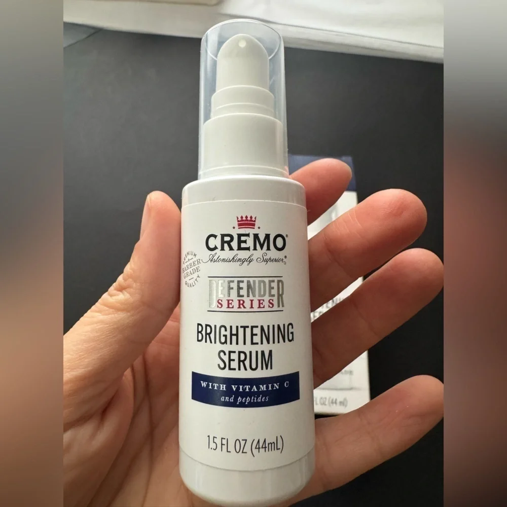 Cremo Defender Series BRIGHTENING SERUM with Vitamin C & Peptides 1.5 fl oz